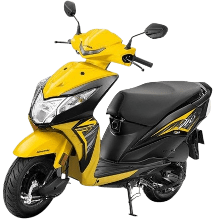 Honda Dio 110cc scooter available for rental in Madurai